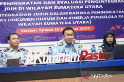 Kemenkumham integrasikan jaringan dan Informasi Hukum di Sumut