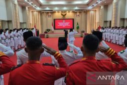 Pengukuhan Paskibraka Banten