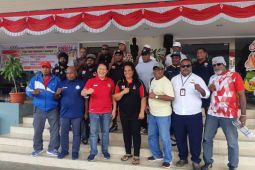 Hekari PNG antusias menjajal kekuatan tim sepak bola Papua