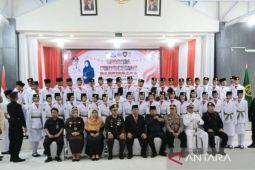Paskibra Tanjung Balai dikukuhkan, Wali Kota: Laksanakan dengan semangat patriotik