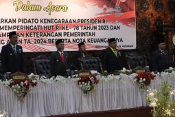 Bupati Merangin ikuti paripurna dengarkan pidato kenegaraan Presiden