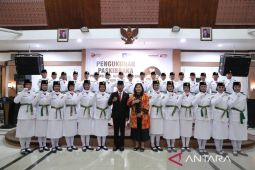 30 Paskibraka Babel dikukuhkan