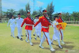 Anggota Paskibraka sukses kibarkan merah putih pada HUT ke-78 RI di Kota Gorontalo