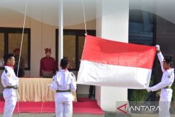Upacara HUT ke-78 RI di Unmuh Babel berlangsung khidmat