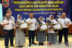 Pelajar Tabalong jadi pelopor keselamatan berlalu lintas Kalsel 2023