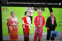 Berkat kopiah 30 senti, Ricky menangi busana terbaik dalam HUT ke-78 RI