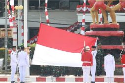 Upacara-tos kenegaraan tandai HUT ke-78 RI di Kota Manado