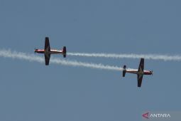 Pesawat aerobatik "Frecce Tricolori" Angkatan Udara Italia jatuh usai lepas landas pada Sabtu