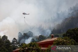 Kebakaran hutan di Spanyol meluas, ribuan warga di sejumlah wilayah dievakuasi