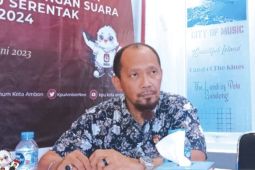 KPU Kota Ambon tetapkan 589 DCS caleg Pemilu 2024