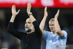 Pep Guardiola ingin istirahatkan Haaland saat Man City lawan Swansea