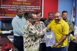 KPU Teluk Wondama tetapkan 328 DCS