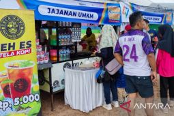 Pekan Sehat PT Timah di Belitung Timur membawa berkah bagi para pelaku UMKM