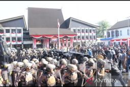 Polresta Banjarmasin gelar Sispamkota wujud kesiapan pengamanan Pemilu