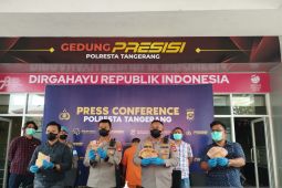 Polres Tangerang ungkap peredaran dan pembuatan uang palsu