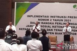 Guru di Biak dapat perlindungan dari BPJAMSOSTEK