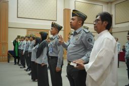 Kemenkumham Jatim rotasi dan promosi 37 pejabat di UPT jajaran