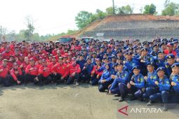 Kemendagri kukuhkan 215 relawan pemadam kebakaran Kota Bengkulu