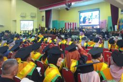 Persentase cumlaude Universitas Sriwijaya mendekati standar universitas kelas dunia