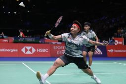 Apriyani/Fadia atasi tekanan pada gim pertama  babak 32 besar Kejuaraan Dunia BWF 2023