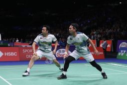 Hendra/Ahsan melaju mudah ke babak 16 besar Kejuaraan Dunia BWF 2023 Denmark