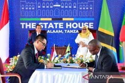 Disaksikan Presiden Jokowi, PLN Teken Kerjasama dengan TANESCO, Kembangkan Ekosistem Ketenagalistrikan di Tanzania