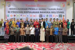 Pj Gubernur Suganda tandatangani komitmen bersama wujudkan Pemilu Damai 2024