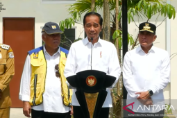 Jokowi ungkap pentingnya air saat resmikan SPAM Mebidang