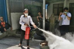 BPBD Balangan latih tenaga kesehatan gunakan APAR
