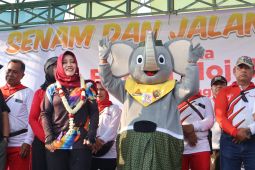 Maskot Porprov Jatim, Pemkab Mojokerto perkenalkan "Si Mada"