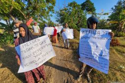 Tanahnya dikuasai orang, Belasan warga Situbondo minta bantuan Presiden
