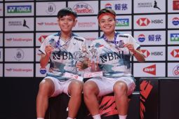 Apriyani/Fadia petik pelajaran dari final Kejuaraan Dunia Bulu Tangkis 2023