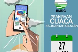 BMKG prakirakan tujuh daerah di Kalsel berasap Ahad pagi dan Senin dinihari