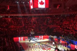 RJ Barret takjub dengan kemeriahan penonton Piala Dunia FIBA di Indonesia Arena GBK