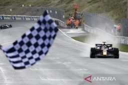 Max Verstappen cetak rekor 10 kemenangan beruntun usai menang di Monza