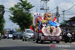 Babel sukses selenggarakan pawai karnaval 2023