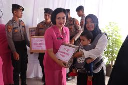 Polres Paser bersama Bhayangkari gelar bhakti sosial peduli stunting