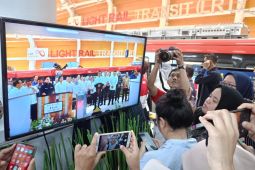 Presiden Jokowi resmikan operasionalisasi LRT Jabodebek