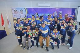 Bangka Barat geser Bangka di peringkat dua klasemen medali Porprov VI Babel 2023