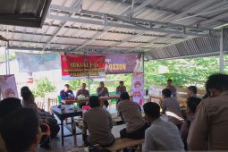 Kapolres Bangka Selatan tampung saran dan keluhan personil Polsek Lepong