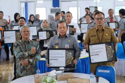 Kanwil Kemenkumham Babel terima 8 penghargaan dari KPPN Pangkalpinang