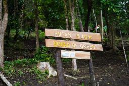 PLN UIW MMU salurkan bantu pembangunan hutan musik sound of green di Ambon