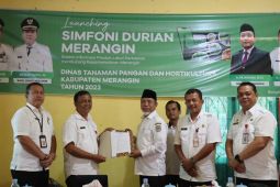 Bupati Kabupaten Merangin launching aplikasi simfoni durian
