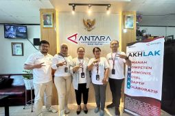 Perum Jasa Tirta II kunjungi Antara Papua terkait implementasi AKHLAK