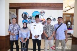 Pj Gubernur Suganda terima audiensi Karang Taruna Desa Teru, terkait event tahunan