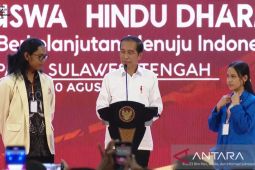 Jokowi sebut jabatan presiden tiga periode tidak diperbolehkan konstitusi
