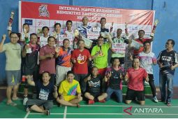 Pasangan Yuda dan komar juara kejuaraan Boerneo