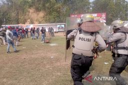 Polres Madiun gelar  simulasi pengamanan Pemilu 2024