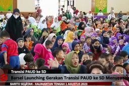 Peluncuran Gerakan Transisi PAUD di Barsel