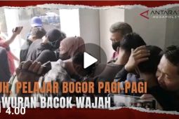 Pagi-pagi siswa SMK Bogor bukan sekolah malah tawuran